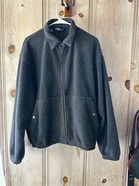 Polo by Ralph Lauren Black Full-Zip Sherpa Jacket